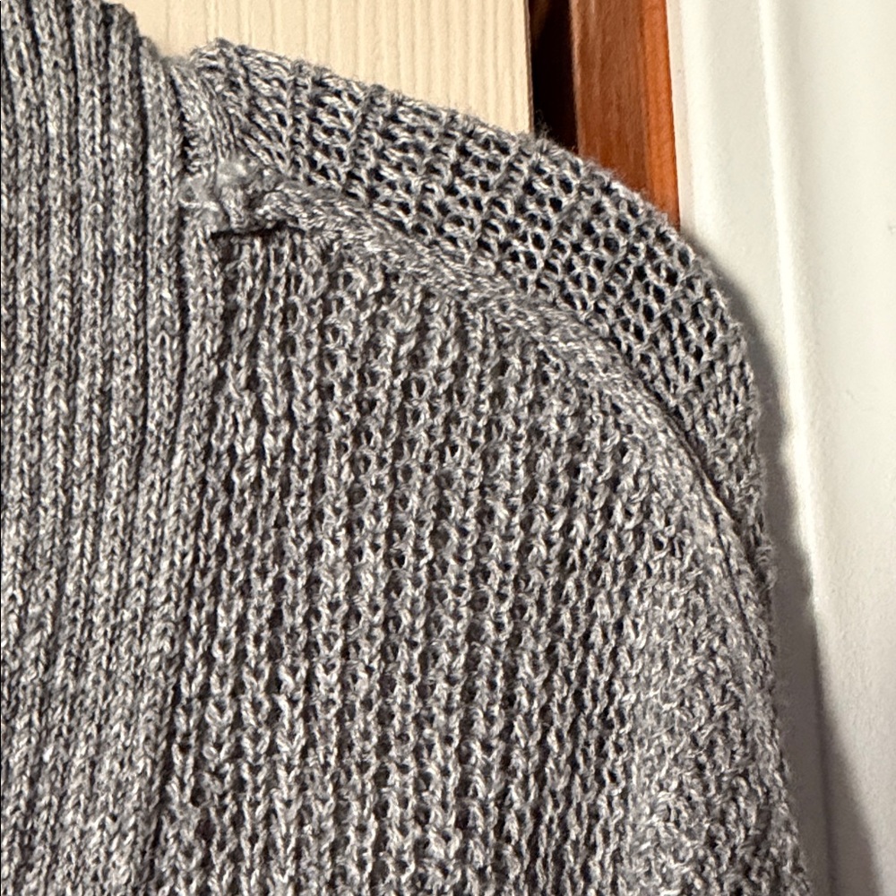 Sonoma Women's Gray Cardigan Sweater - Picture 3 of 5